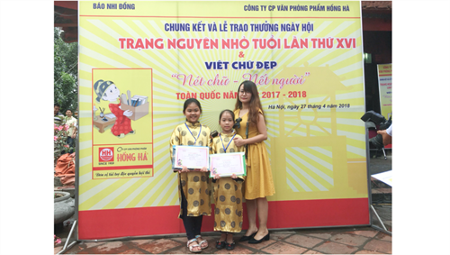 Tưng bừng Chung kết ngày hội Trạng nguyên nhỏ tuổi lần thứ 16 và Viết chữ đẹp “Nét chữ - Nết người” toàn quốc năm học 2017-2018
